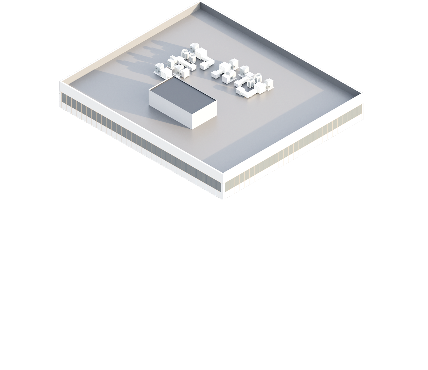 Residential building floor plan